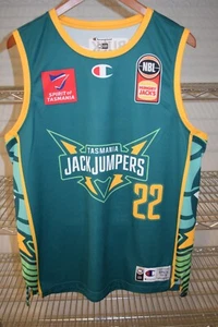Will Magnay Tasmania JackJumpers Australia Basketball Champion Jersey ABL - Picture 1 of 5