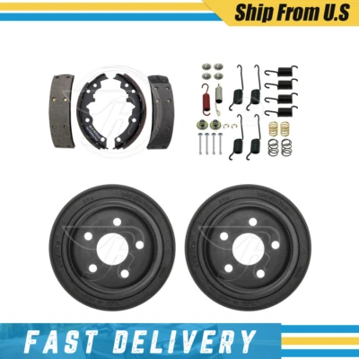 Se adapta a Pontiac Grand Am 1994-1998 tambores traseros zapatas de freno y kit de resorte de herrajes Foto 1 de 4