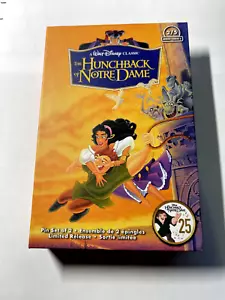 Disney Parks Hunchback of Notre Dame VHS Pin Set Of 2 – Limited Release NIB - Picture 1 of 1