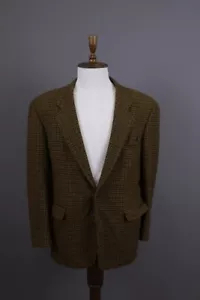 Vintage Kenzo Home Wool Cashmere 2 Button Wool Blazer Sport Coat Jacket Size 50 - Picture 1 of 18