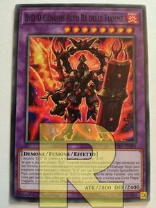 3x D/D/D Genghis Alto Re Delle Fiamme ® Comune ® SOFU-IT095 ® Italiano - Picture 1 of 1