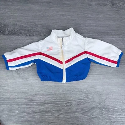 American Girl 18" Muñeca Dos en Uno Gimnasia Conjunto Calentamiento Chaqueta Solo Foto 1 de 4