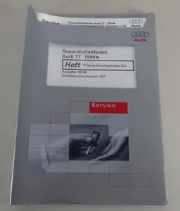 Manual de Taller Audi Tt Tipo 8N 5 Marchas Cambio - Caja 02J Desde 1999 . - Imagen 1 de 1