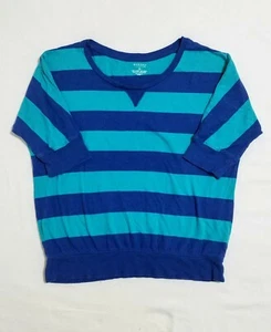 Top Sonoma Life + Style L tejido azul a rayas  - Imagen 1 de 6