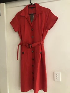 Katie’s Scarlet Shirt Dress, 14, BNWT RRP $69.95 - Picture 1 of 8