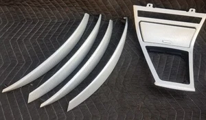 '04-06 BMW E83 X3 Si M OEM Sport Interior Aluminum Door Trim & Console Bezel Set - Bild 1 von 12