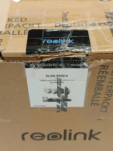 Reolink 4K RLK8-800D4 Überwachungskamera Set Aussen, 4X 8MP PoE IP Outdoor - Bild 1 von 6