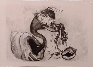 Autonomous Art Unique One of a Kind Abstract Surreal art for sale by artist - Picture 1 of 1