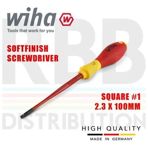 Wiha 35504 Destornillador Cuadrado Scrulox Robertson Electricista 1000v VDE SlimFix - Imagen 1 de 1