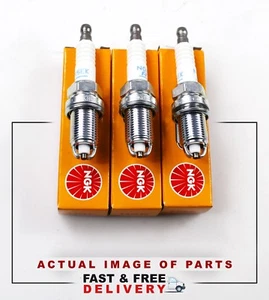 NGK CANDELE PER VAUXHALL CORSA C 1.0 lt 3 cilindri 12V 00 - 03 #7956 x3 - Foto 1 di 1