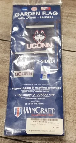 UConn Garden flag Cover
