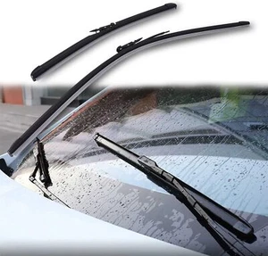 Front Windshield Wiper Blade for Tesla Model X 28" + 18" with Integrated Washing - Picture 1 of 10