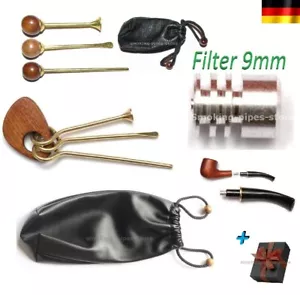 pfeifen Zubehör pfeifenStopfer PfeifenFilter 9mm pfeifenbesteck pfeifen reamer - Bild 1 von 97
