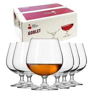 Gläser Set 6-tlg Cognacglas Brandy Whiskygläser Gläser Trinkgläser Glasgeschirr - Bild 1 von 2