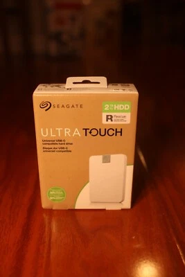 Seagate Ultra Touch 2TB USB-C External Drive STMA2000400 New, Sealed - Image 1 of 4
