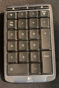 Logitech Wireless 2.4 GHz Number Keypad w/ Dongle-PREOWNED - Picture 1 of 4