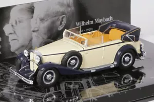 Maybach DS8 Zeppelin 1932 Cabriolet beige/schwarz Minichamps 1:43 NEU B66040309 - Bild 1 von 4