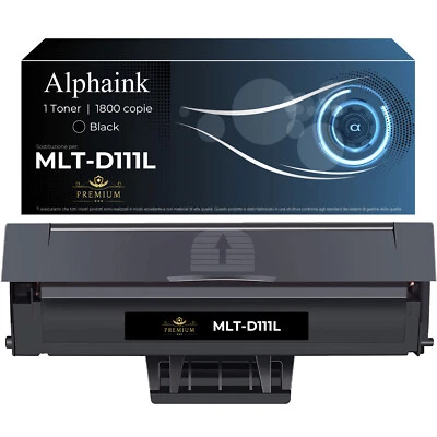 ALPHAINK TONER COMPATIBILE MLT-D111L PER SAMSUNG XPRESS M2022 M2020 M2070 M2070FW M2026