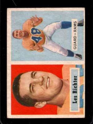 1957 TOPPS #10 LES RICHTER EX LA RAMS *XR26679 - Image 1 of 2