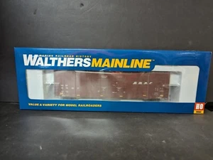 HO WALTHERS MAINLINE 910-2906 60' HIGH CUBE PLATE F BOXCAR BNSF 761399 - Picture 1 of 2