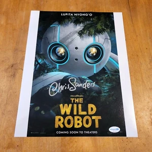 Chris Sanders Director signed The Wild Robot 11x14 photo autograph ACOA COA - Picture 1 of 4