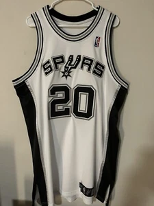 Manu Ginobili Signed Game Issued/ Used? San Antonio Spurs Jersey Adidas 06-07 - Picture 1 of 17