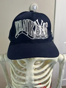 Rare New York Yankees Shadow Hat Gross Cap Hat Major-League Baseball Vintage - Picture 1 of 7