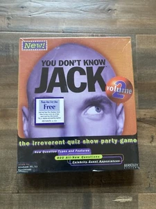 You Don't Know Jack! Volume 2 Big Box Version (PC, 1996) - Picture 1 of 12