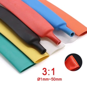 Heat Shrink Tube 3:1 Adhesive Glue Lined Heatshrink Sleeve Various Colour / Size - Picture 1 of 13