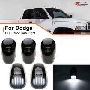 5 luces LED blancas para techo de cabina para camioneta Dodge Ram 1500 2500 3500 1999-2001 - Imagen 1 de 8