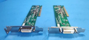 Lot of 2 Silicon Image Carrera DVI-D Video Graphics ADD Adapter Card Dell 8M206 - Picture 1 of 1