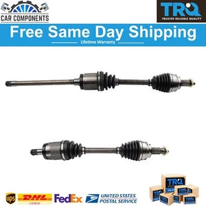 TRQ New Front CV Axle Shaft Assembly Set LH & RH Sides For 2004-2010 BMW X3 - Picture 1 of 7