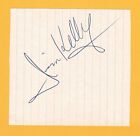 Jim Kelly Autographed Signed 1970s Lutte Wrestling Star Vintage Cut Signature
