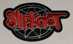 Slipknot Band Iron On/ Sew on Patch Heavy Metal Rock Band Logo - Picture 1 of 3