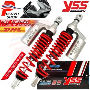 YSS Shock Absorber For PCX-160 2021 2022 2023 365mm. Red/Silver - Picture 1 of 6