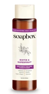 SoapBox Biotin & Superfruit - Restore & Volume Conditioner, 16 flüssige Unzen - NEU - Bild 1 von 1