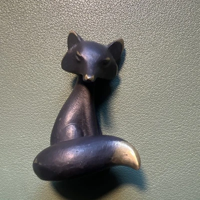 Fuchs Richard Rohac Schwarz Patiniert Gemarkt Made In Austria - Bild 1 von 4