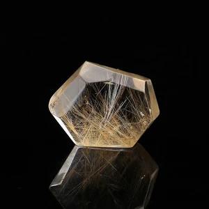 41 kt TOP Qualität natürliche Rutil Blumen & Phantom Kristall Quarz Reiki Exemplar - Bild 1 von 4