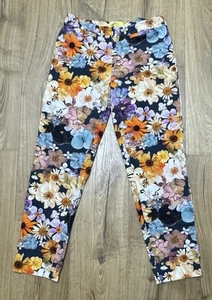 Anthropologie Maeve Pants Moxy Collection Women Size 2 Floral Trousers - Picture 1 of 13