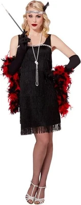 Disfraz de Halloween Gatsby de gran aleta negra para adulto XL / 1X Foto 1 de 4