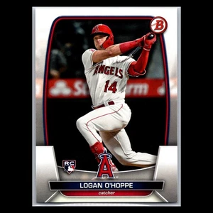 2023 Bowman - #39 Logan O'Hoppe RC - Los Angeles Angels - Picture 1 of 2