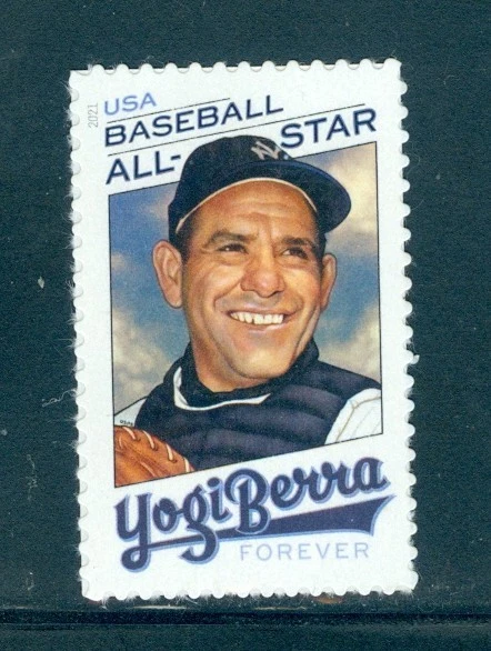 US 5608 Baseball All Star, Yogi Berra, Self Adhesive, Mint NH - Image 1 of 1