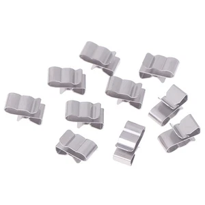 10PCS 304 Stainless Steel Solar PV Cable Clips/Clamp For PV Solar Cable Wire - Picture 1 of 12