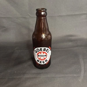 Vintage Goebel Beer 7 oz. Bantam ACL Bottle - Picture 1 of 5
