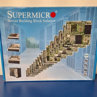 SUPERMICRO MBD-X8DTU-O SERVER Lga 1366 SOCKET DDR3 - Image 1 of 4