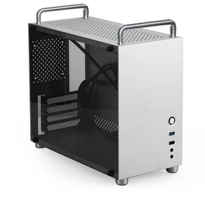 SKTC HX BOX 100 PLUS Full Aluminum PC Case - Supports M-ATX/ITX, ATX PSU & 310mm - Picture 1 of 27