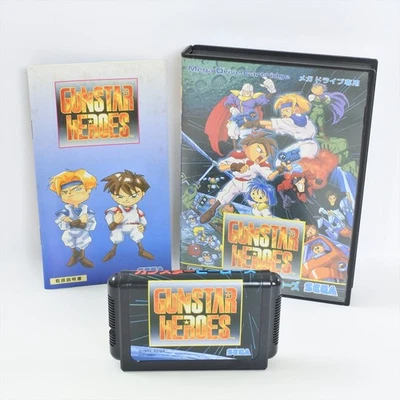 GUNSTAR HEROES Gun Star Mega Drive Sega 1648 md - Image 1 of 4