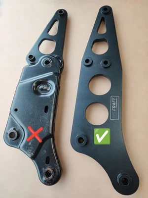 Extra recline bracket For VW Transporter T5 T6 Double passenger seat. 2003-2024 - Image 1 of 4