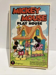 Topolino Play House Colorforms Play Set Vintage anni 80 Walt Disney Sigillato - Foto 1 di 3