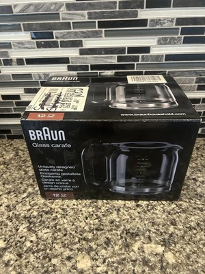 Braun Glass Carafe 12 Cup PurAroma 7 (Type 3109) + BrewSense (Type 3107) - Image 1 of 4